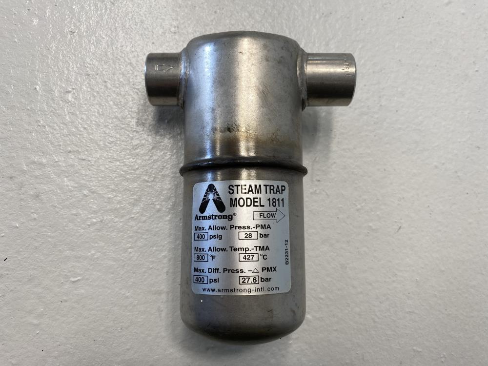 Armstrong 1811 Steam Trap 1/2", 400 PSIG
